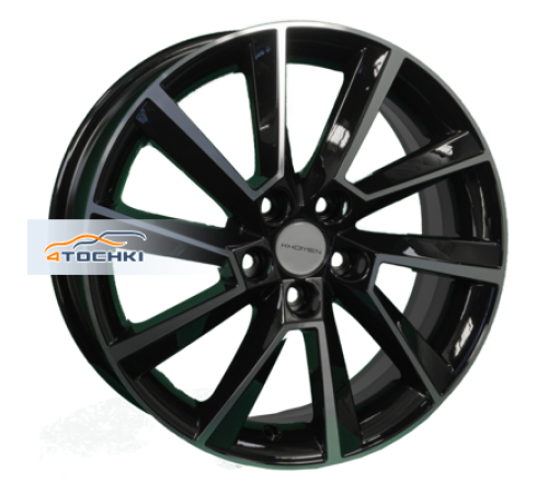 Купить диски Khomen Wheels 6x16/5x100 ET45 D54,1 KHW1604 (Yaris) Black-FP от производителя Khomen Wheels в Казани