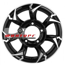 Khomen Wheels 5,5x15/5x139,7 ET5 D108,1 KHW1505 (Jimny) Black-FP