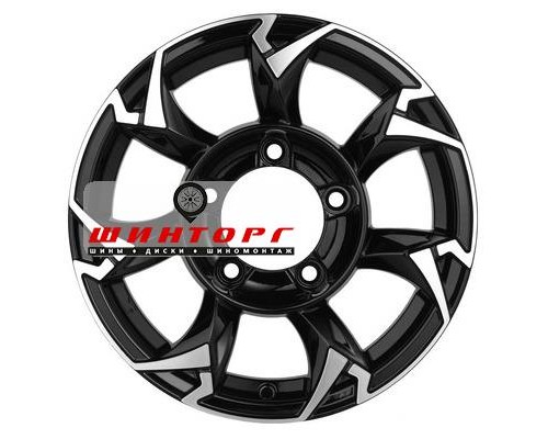 Купить диски Khomen Wheels 5,5x15/5x139,7 ET5 D108,1 KHW1505 (Jimny) Black-FP от производителя Khomen Wheels в Казани