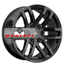 LS 9x20/6x139,7 ET25 D100,1 1279 BK (конус, Колпак+лого)