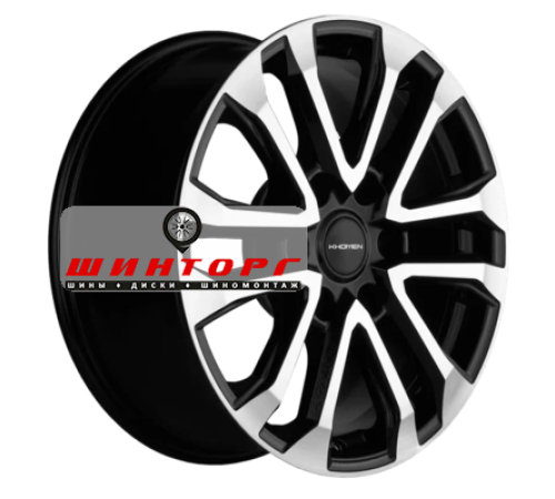 Купить диски Khomen Wheels 7,5x18/6x139,7 ET30 D106,1 KHW1805 (JAC T6 Pickup) Black-FP от производителя Khomen Wheels в Казани