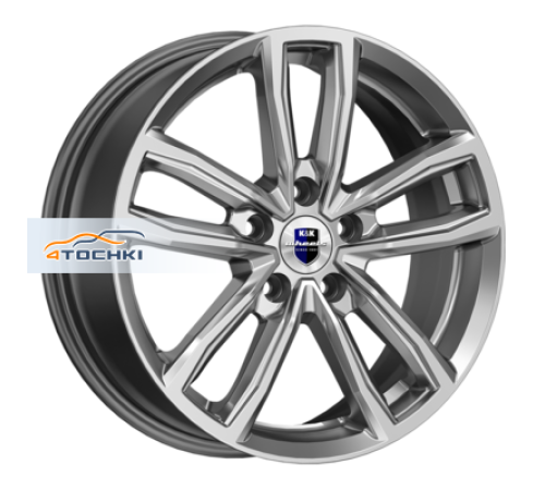 Купить диски K&K 6,5x17/5x114,3 ET37 D66,6 Каланг (КС1086) Дарк платинум от производителя K&K в Казани Купить диски K&K 6,5x17/5x114,3 ET37 D66,6 Каланг (КС1086) Дарк платинум от производителя K&K в Казани