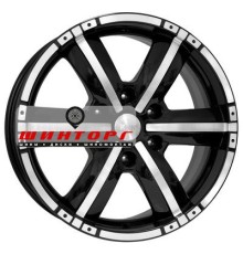 K&K 7,5x17/6x114,3 ET30 D66,1 Окинава (КС635) Алмаз черный