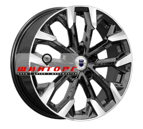 Купить диски K&K 6,5x17/5x114,3 ET50 D54,1 Морейн (КС1046) Алмаз черный от производителя K&K в Казани