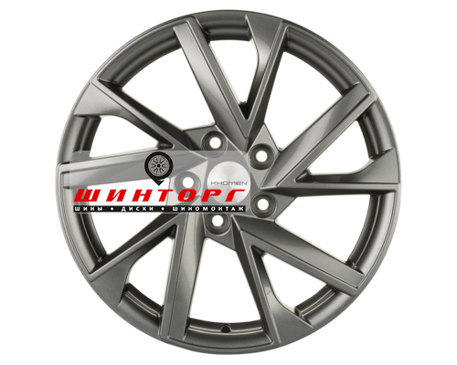 Купить диски Khomen Wheels 7x17/5x114,3 ET50 D67,1 KHW1714 (CX-5/Seltos/Optima) Gray от производителя Khomen Wheels в Казани