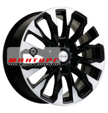 Khomen Wheels 8x20/6x139,7 ET45 D95,10 KHW2010 (LC 300 Tuning) Black-FP