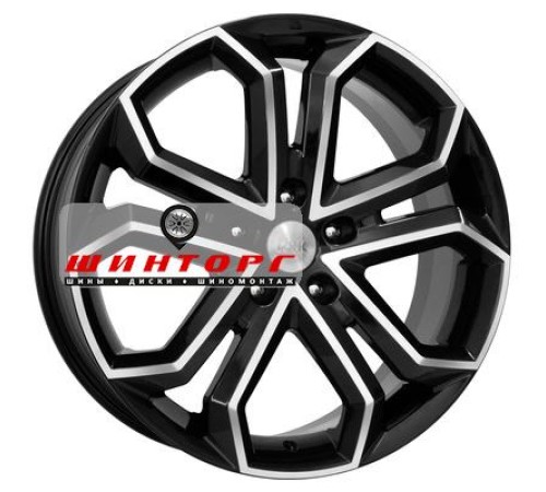 Купить диски K&K 8,5x19/5x120 ET45 D67,1 Пандора (КС466) Алмаз черный от производителя K&K в Казани