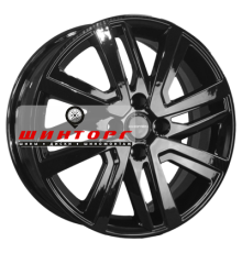 Khomen Wheels 6x16/4x100 ET48 D54,1 KHW1609 (Rio II/Solaris II) Black