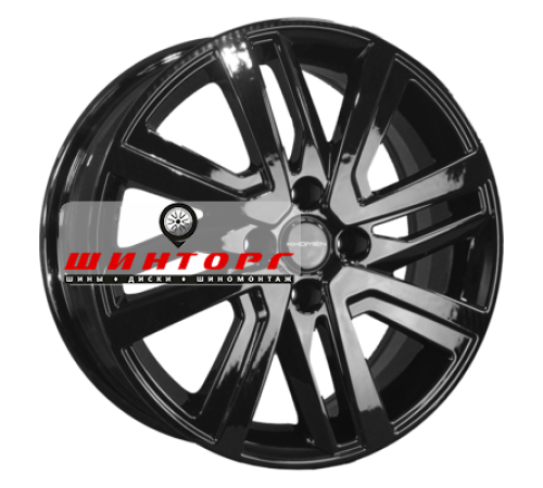 Купить диски Khomen Wheels 6x16/4x100 ET48 D54,1 KHW1609 (Rio II/Solaris II) Black от производителя Khomen Wheels в Казани