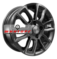 Khomen Wheels 5,5x14/4x100 ET46 D54,1 KHW1406 (Alsvin/Getz/i20) Gray-FP
