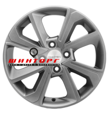 Khomen Wheels 6x15/4x100 ET40 D60,1 KHW1501 (Logan/Sandero/Xray) G-Silver
