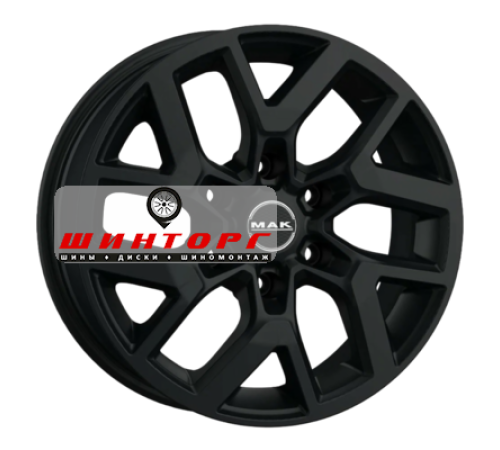 Купить диски MAK 6,5x16/6x139,7 ET46 D92,3 Gravel Matt Black от производителя MAK в Казани
