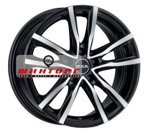 Купить диски MAK 8x18/5x112 ET50 D57,1 Milano Black mirror от производителя MAK в Казани