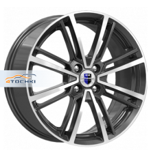 K&K 7x17/5x114,3 ET48,5 D67,1 Эрфурт-оригинал (КС898) Алмаз черный