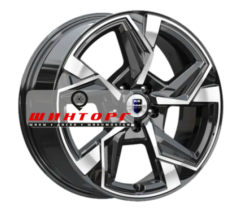 Купить диски K&K 7,5x18/5x114,3 ET45 D66,1 Кайан (КС1012) Алмаз черный от производителя K&K в Казани