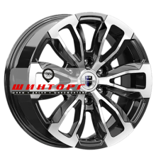 K&K 7,5x18/6x139,7 ET25 D106,1 Меконг (КС959) Алмаз черный