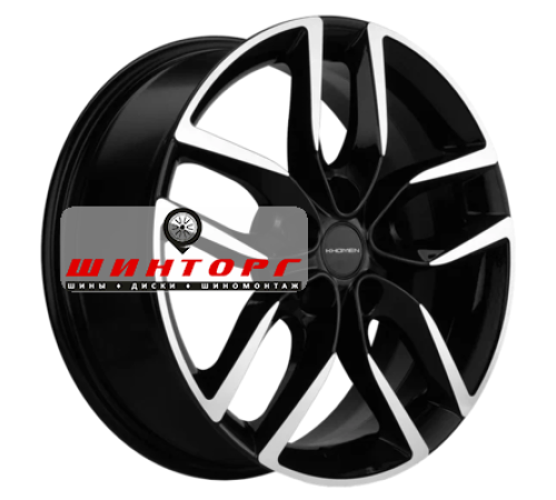 Купить диски Khomen Wheels 6,5x17/5x112 ET38 D57,1 KHW1708 (Kodiaq/Tiguan) Black-FP от производителя Khomen Wheels в Казани