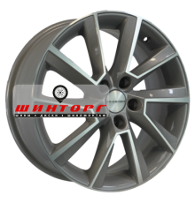 Khomen Wheels 6x16/5x100 ET38 D57,1 KHW1604 (Kamiq/Rapid/Scala) F-Silver-FP