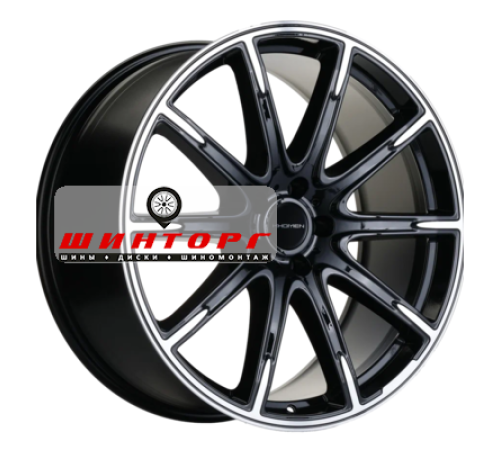 Купить диски Khomen Wheels 9,5x21/5x112 ET30 D66,6 KHW2102 (GLS class) Black-FP от производителя Khomen Wheels в Казани