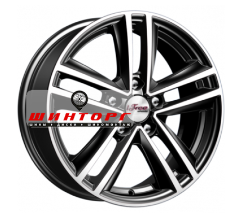 Купить диски iFree 6,5x16/5x108 ET50 D63,35 Катар (КС885) Блэк Джек от производителя iFree в Казани