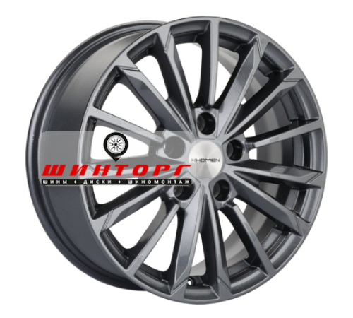 Купить диски Khomen Wheels 6,5x16/5x112 ET41 D57,1 KHW1611 (Passat) Gray от производителя Khomen Wheels в Казани