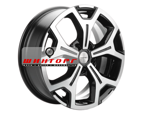 Купить диски Khomen Wheels 6,5x17/5x112 ET50 D66,6 KHW1710(2) (Mercedes Vito) Black-FP от производителя Khomen Wheels в Казани