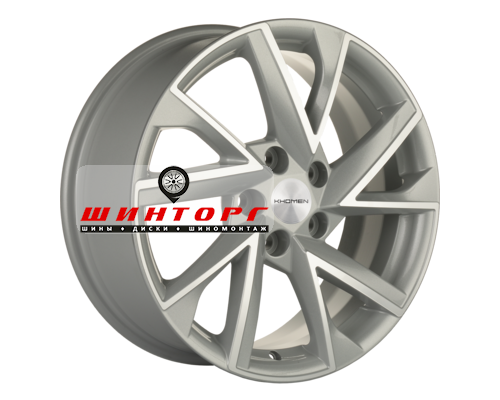 Купить диски Khomen Wheels 7x17/5x108 ET50 D63,3 KHW1714 (Kuga/Focus) F-Silver-FP от производителя Khomen Wheels в Казани