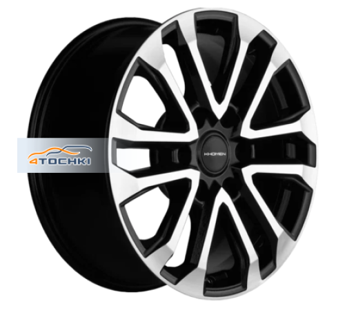 Купить диски Khomen Wheels 7,5x18/6x139,7 ET25 D106,1 KHW1805 (LC Prado) Black-FP от производителя Khomen Wheels в Казани