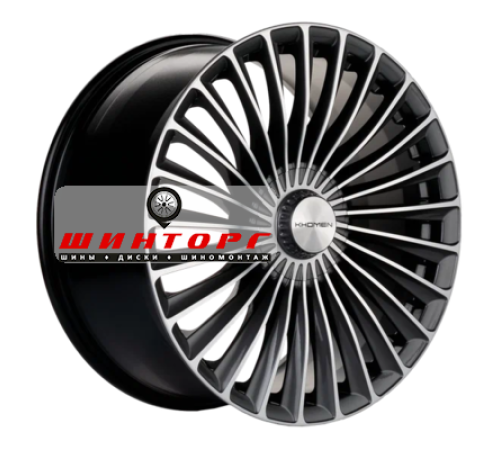 Купить диски Khomen Wheels 9,5x20/5x112 ET38 D66,6 KHW2008 (Mercedes Rear) Gray-FP от производителя Khomen Wheels в Казани