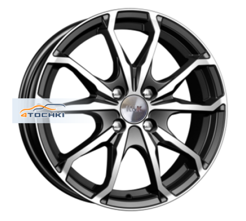 Купить диски K&K 6x16/4x98 ET35 D58,5 Brent (КС733) Алмаз черный от производителя K&K в Казани
