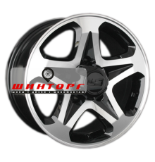 LS 7x16/5x139,7 ET5 D108,5 774 BKF (конус, Колпак+лого)