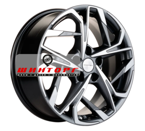 Купить диски Khomen Wheels 7x17/5x108 ET40 D60,1 KHW1716 (Chery Tiggo/Tiggo 7 Pro) Gray-FP от производителя Khomen Wheels в Казани