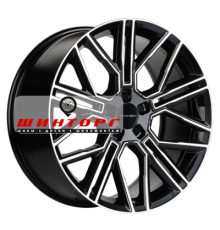Khomen Wheels 9,5x21/5x114,3 ET40 D64,1 KHW2101 (Tesla) Black-FP