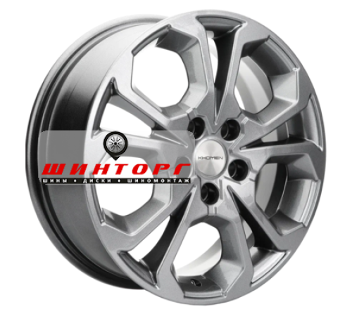 Купить диски Khomen Wheels 6,5x17/5x114,3 ET50 D64,1 KHW1711 (Haval/Honda) Gray от производителя Khomen Wheels в Казани