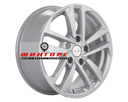 Купить диски Khomen Wheels 6,5x16/5x114,3 ET40 D66,1 KHW1612 (Qashqai/Tiida) F-Silver от производителя Khomen Wheels в Казани