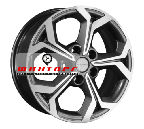 Купить диски Khomen Wheels 6,5x16/5x114,3 ET46 D67,1 KHW1606 (Mitsubishi) Gray-FP от производителя Khomen Wheels в Казани