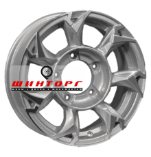 Khomen Wheels 5,5x15/5x139,7 ET5 D108,1 KHW1505 (Jimny) F-Silver-FP