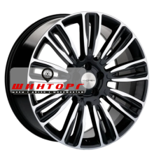 Khomen Wheels 8,5x20/5x120 ET45 D59,5 KHW2004 (GAC GS8) Black-FP