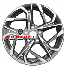 Khomen Wheels 7x17/5x114,3 ET40 D66,1 KHW1716 (Qashqai) Gray-FP