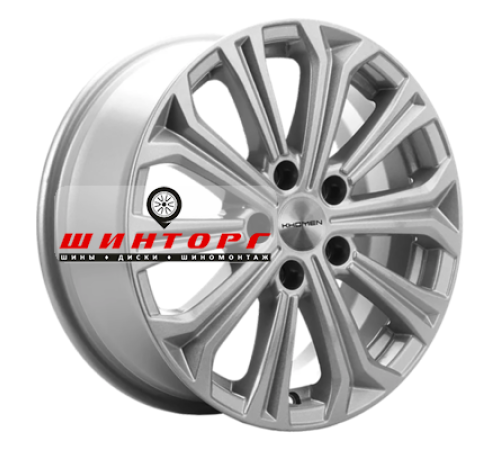 Купить диски Khomen Wheels 6,5x16/5x114,3 ET43 D67,1 KHW1610 (Huyndai/Kia) F-Silver от производителя Khomen Wheels в Казани