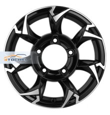 Khomen Wheels 5,5x15/5x139,7 ET5 D108,1 KHW1505 (Jimny) Black-FP