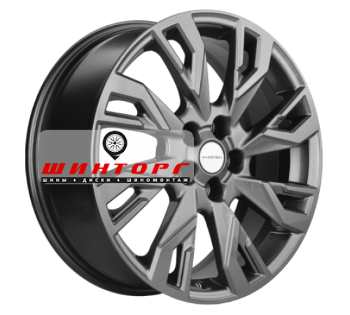Купить диски Khomen Wheels 7x18/5x114,3 ET45 D66,1 KHW1809 (Teana/X-trail) Gray от производителя Khomen Wheels в Казани