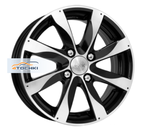 Купить диски K&K 5,5x14/4x98 ET40 D58,5 Джемини (КС480) Алмаз черный от производителя K&K в Казани Купить диски K&K 5,5x14/4x98 ET40 D58,5 Джемини (КС480) Алмаз черный от производителя K&K в Казани