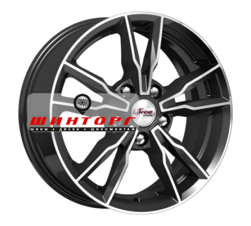 Купить диски iFree 6,5x16/5x114,3 ET35 D67,1 Икигай (КС865) Блэк Джек от производителя iFree в Казани