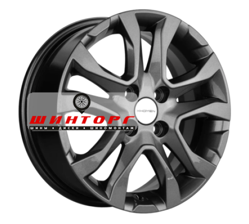 Купить диски Khomen Wheels 6x15/4x100 ET40 D60,1 KHW1503 (XRay) Gray от производителя Khomen Wheels в Казани