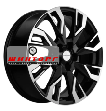 Khomen Wheels 7x18/5x114,3 ET35 D66,1 KHW1809 (Koleos) Black-FP