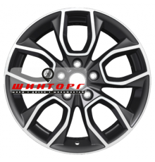 Khomen Wheels 7x17/5x114,3 ET48 D56,1 KHW1713 (Forester) Black-FP