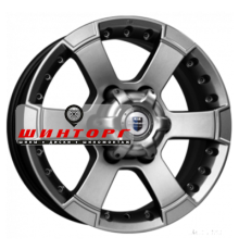 K&K 7x16/6x139,7 ET20 D110,1 M56 (КС593) Дарк платинум