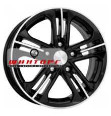 K&K 6x15/5x114,3 ET46 D67,1 Trinity-оригинал (КС615) Алмаз черный