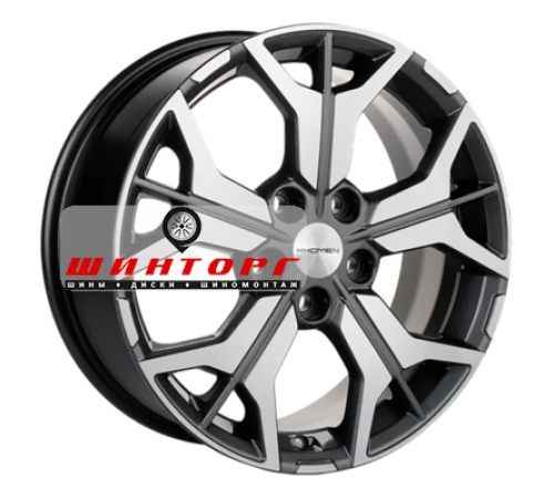 Купить диски Khomen Wheels 7x17/5x110 ET46 D63,3 KHW1715 (Changan CS35/CS35 Pro) Gray-FP от производителя Khomen Wheels в Казани
